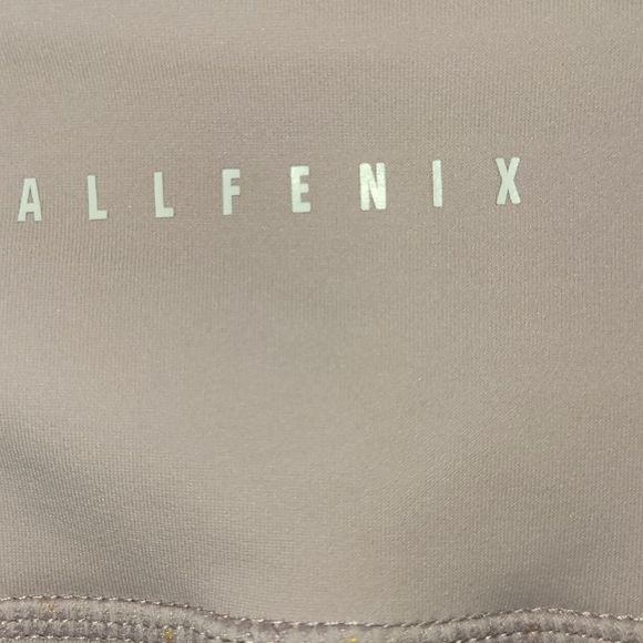 Allfenix Pastel Pink & Gold Star Workout Leggings Size Small - Picture 3 of 6